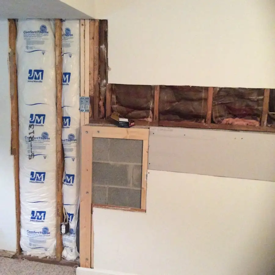 Wall insulation replacement during Odor Removal & Deodorization in Lovejoy